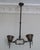 Brutalist Wrought Iron and Copper Chandelier, 1960s For Sale - Image 16 of 16