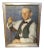 1920s Vintage Ejnar Hansen "Young Man With a Pipe" Painting For Sale