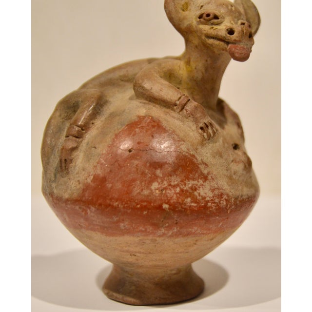 Pre Columbian Terracotta Animal Whistle For Sale - Image 9 of 10