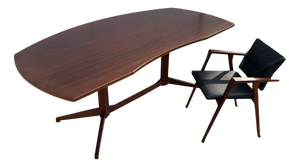 Model Tl22 Desk and Armchair by Franco Albini for Poggi, 1958, Set of 2