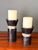 1980s Pair of Tessellated Horn and Brass Candle Holders For Sale - Image 10 of 12