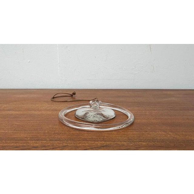Vintage Swedish Heart Window Decoration in Glass by Bertil Vallien for Kosta Boda, 1970s For Sale - Image 14 of 15