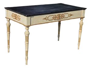 Lacquered and Gilded Console Table, 1920s