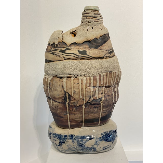 High-fired glaze stoneware with oxides by Lynn Basa who is a Chicago-based artist whose work is held in numerous public,...