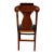1940s 1940s Flame Mahogany Empire Side Chair With Needlepoint Seat For Sale - Image 5 of 16