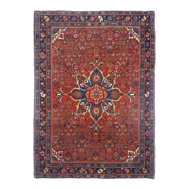 Antique Bidjar Rug 3'7'' X 5'2'' For Sale