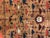 Antique Bakshaish Carpet, Oriental Persian Handmade in Brown, Blue and Red For Sale - Image 14 of 18
