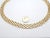 Metal 1990s Cartier Maillon Panthere Five-Row Wide 20" Long Yellow Gold Necklace For Sale - Image 7 of 10