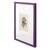 Abstract Devil's Bit Scabious - Framed Original Botanical Mixed Media Painting on Antique Botanical Book Page by Lee Herring For Sale - Image 3 of 9
