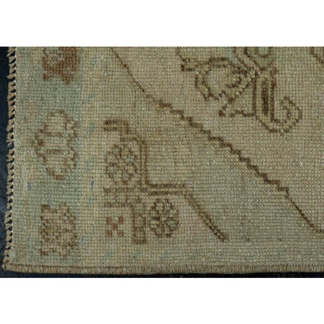 Turkish Mini Rug Oriental Hand Knotted Vintage Rug 1'6" x 3'1" #16454 Explore a curated collection of hallway runners,...