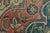 Tabriz Rug 9’8” X 12’6” Pink Wool Vintage Distressed Hand-Knotted Carpet For Sale - Image 4 of 15