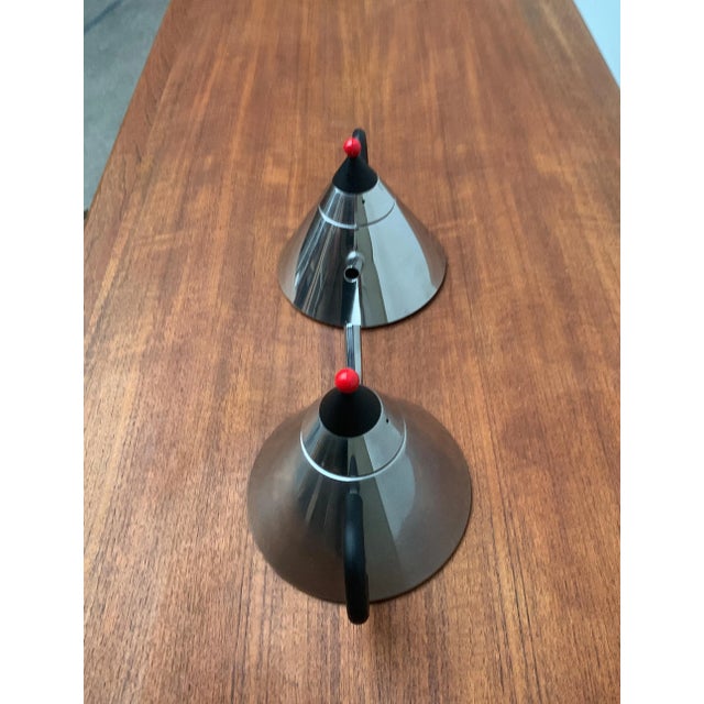Postmodern Japanese Postmodern Stainless Steel Kettle, Set of 2 For Sale - Image 3 of 18