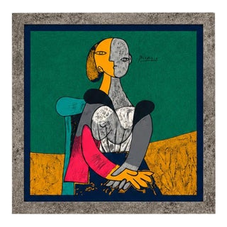 Picasso Silk Scarf For Sale