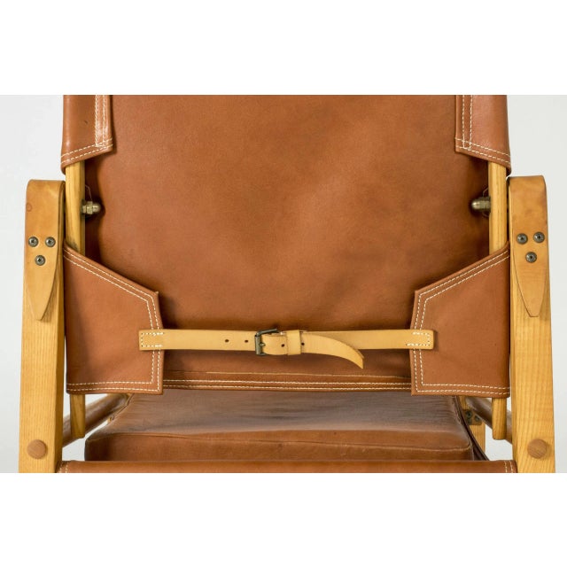 Set of Vintage Safari Armchairs by Kaare Klint, 1960s For Sale - Image 10 of 12