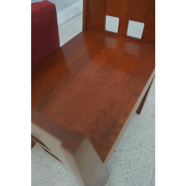 Stickley Cherry Mission Limbert Bench For Sale - Image 12 of 14