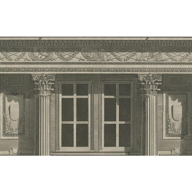 Baltard, Corinthian Portico of the Château dÉcouen, 1799, Engraving For Sale - Image 4 of 10