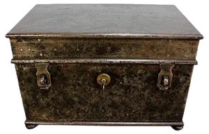 Iron Privateer's Chest, 18th Century