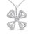 Imagine draping your neckline with the sublime elegance of this 14K gold necklace, exquisitely shaped into a four-leaf...