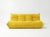 Mid-Century Modern Togo Sofa in Yellow Microfiber by Michel Ducaroy for Ligne Roset, Set of 5 For Sale - Image 3 of 14