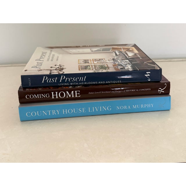 Blue Early 21st Century American Home Style Books, Set of 3 For Sale - Image 8 of 9