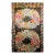 Vintage Caucasian Karabagh Kilim, Floral Wreaths Pattern, Handwoven Wool, 6' x 13' For Sale