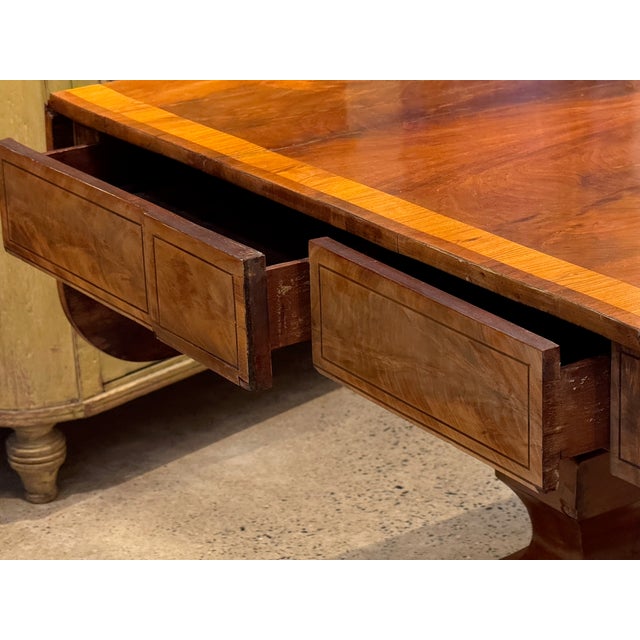 19th Century Regency Sofa Table With Drop Leaves For Sale - Image 9 of 16