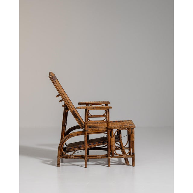 19th Century Tan Bamboo Lounge Chairs For Sale - Image 13 of 18