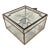 Silver Victorian Etched Glass Jewelry Box For Sale - Image 8 of 10