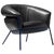 Black Grasso Armchair by Stephen Burks for Bd For Sale