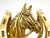 Vintage Brass Horse Head & Horseshoe Door Knocker With Celtic Knot – English Equestrian / Traditional For Sale - Image 9 of 9
