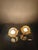 A sophisticated pair of mid-century modern table lamps from 1970s Czechoslovakia, defined by their clean lines and...
