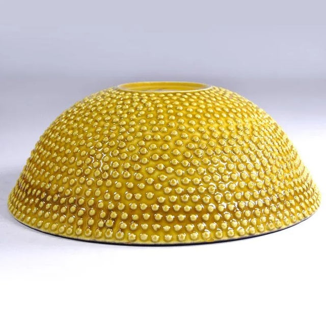 1970s Mid-Century Italian Ceramic Bowl, 1970s For Sale - Image 5 of 10