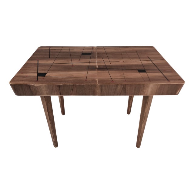 Vintage Dining Table in Walnut, 1970s For Sale