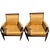 Elevate your interior with this exceptional pair of Regency-style mahogany and cane bergère armchairs Timeless Design &...