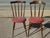 Wood and Fabric Chairs, Set of 2 For Sale - Image 14 of 18