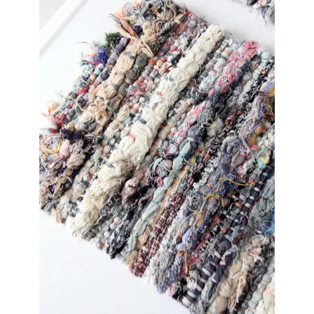 Blue Vintage Placemats Pair For Sale - Image 8 of 9