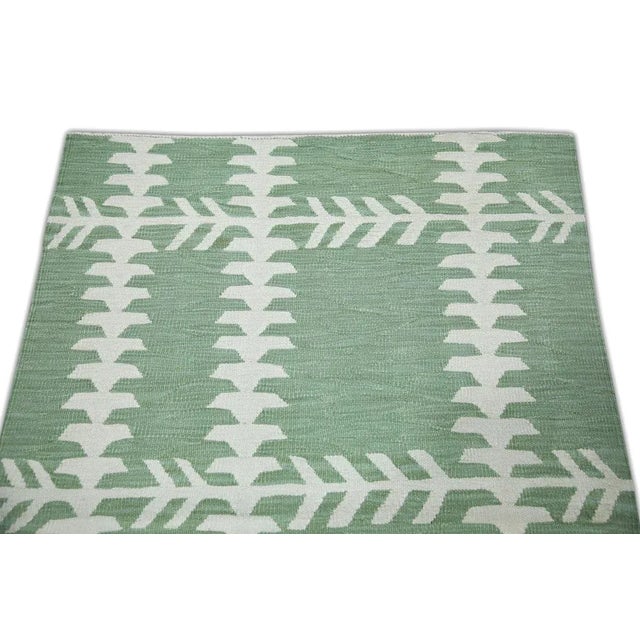 Oriental Hand Knotted Rug Turkish Kilim 2'11" x 4'9" For Sale - Image 4 of 5