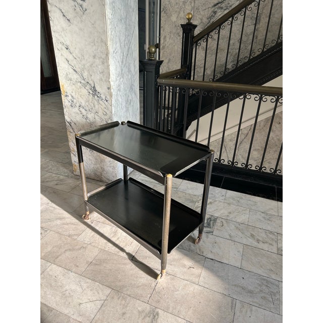 Mid 20th Century Modern Bar Cart For Sale - Image 10 of 12