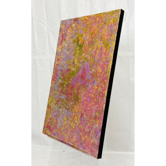 2020s Sharon Cannon "Giverny Ii" Abstract Oil Painting Color Field Canvas La Artist For Sale - Image 5 of 18