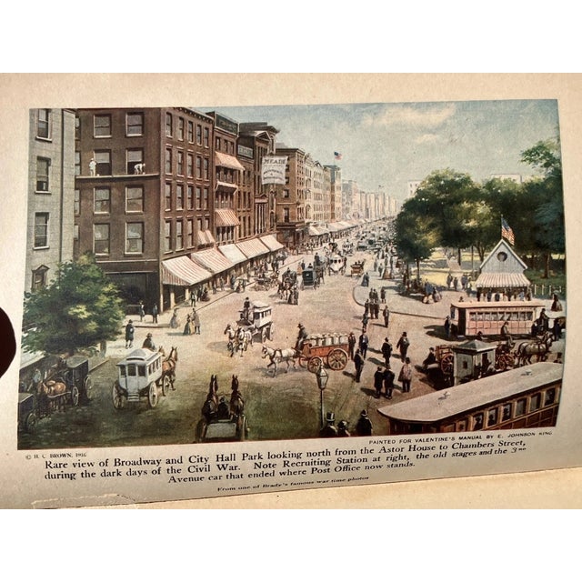 A sequential set of early 20th-century hardback annual editions and series titled Manual of Old New York. Originated by...