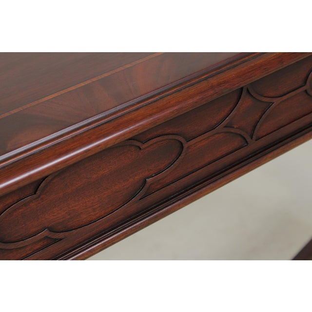 Henkel Harris Model 5721 Mahogany Sofa Table For Sale In Philadelphia - Image 6 of 13