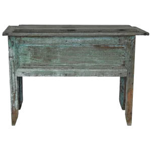 20th Century Rustic Lift Top Storage Chest