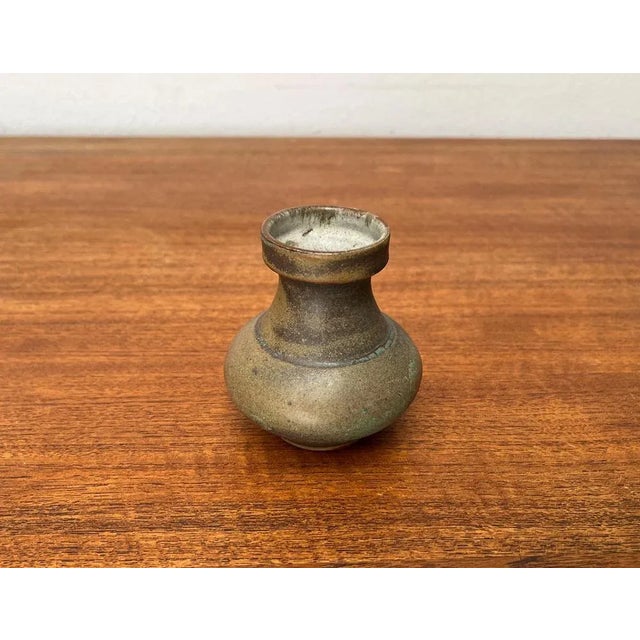 Small Mid-Century German Studio Pottery Vase by Liebfriede Bernstiel, 1960s For Sale - Image 6 of 12