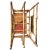 Antique Restored Aesthetic Movement Large Two-Tier Tiger Bamboo Magazine Rack With Divider For Sale - Image 4 of 7