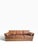 Vintage Living Room Set in Cognac Buffalo Leather from Roche Bobois, 1980s, Set of 3 For Sale - Image 3 of 18