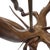 Brown Monumental Teak Root Table Lamp in the Nakashima Organic Modern Style 36" For Sale - Image 8 of 9