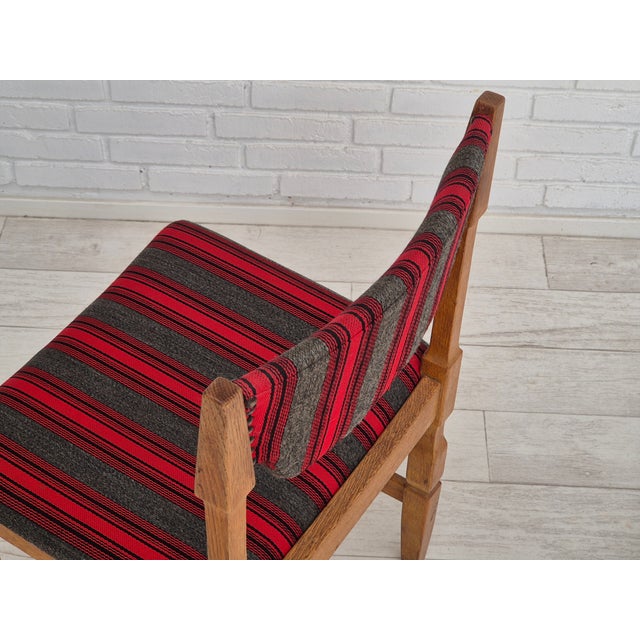 Vintage Danish Chairs in Oak by Henning Kjærnulf, 1970s, Set of 4 For Sale - Image 11 of 18
