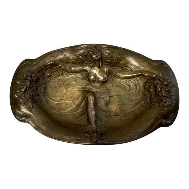 Early 19th Century Bronze Vide Poche Desk Tray For Sale