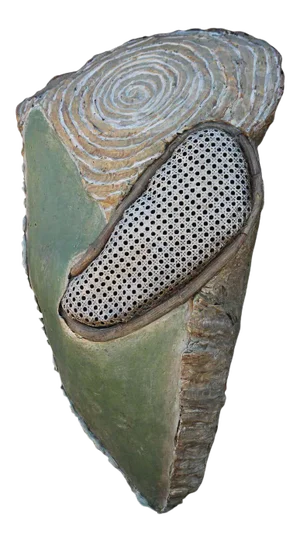 1991 Brutalist Assemblage Abstract Mixed-Media Wall Sculpture by Ann Bengston