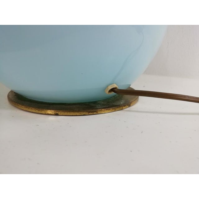 Italian Murano Glass Table Lamp, 1990s For Sale - Image 11 of 16